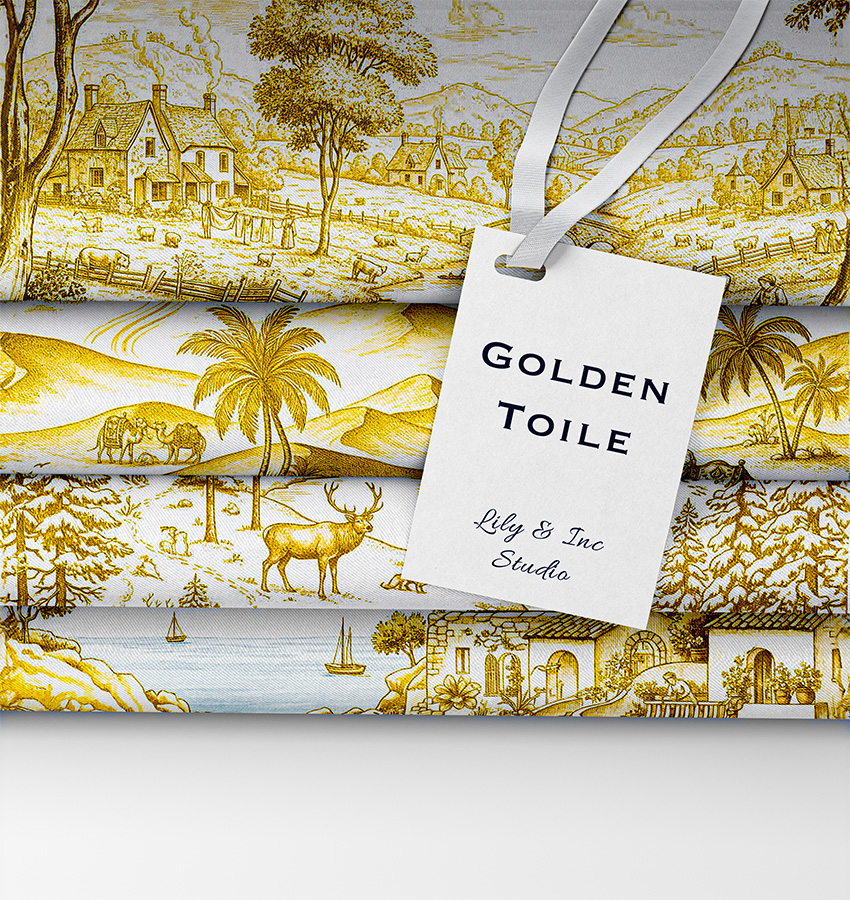 Golden Toile